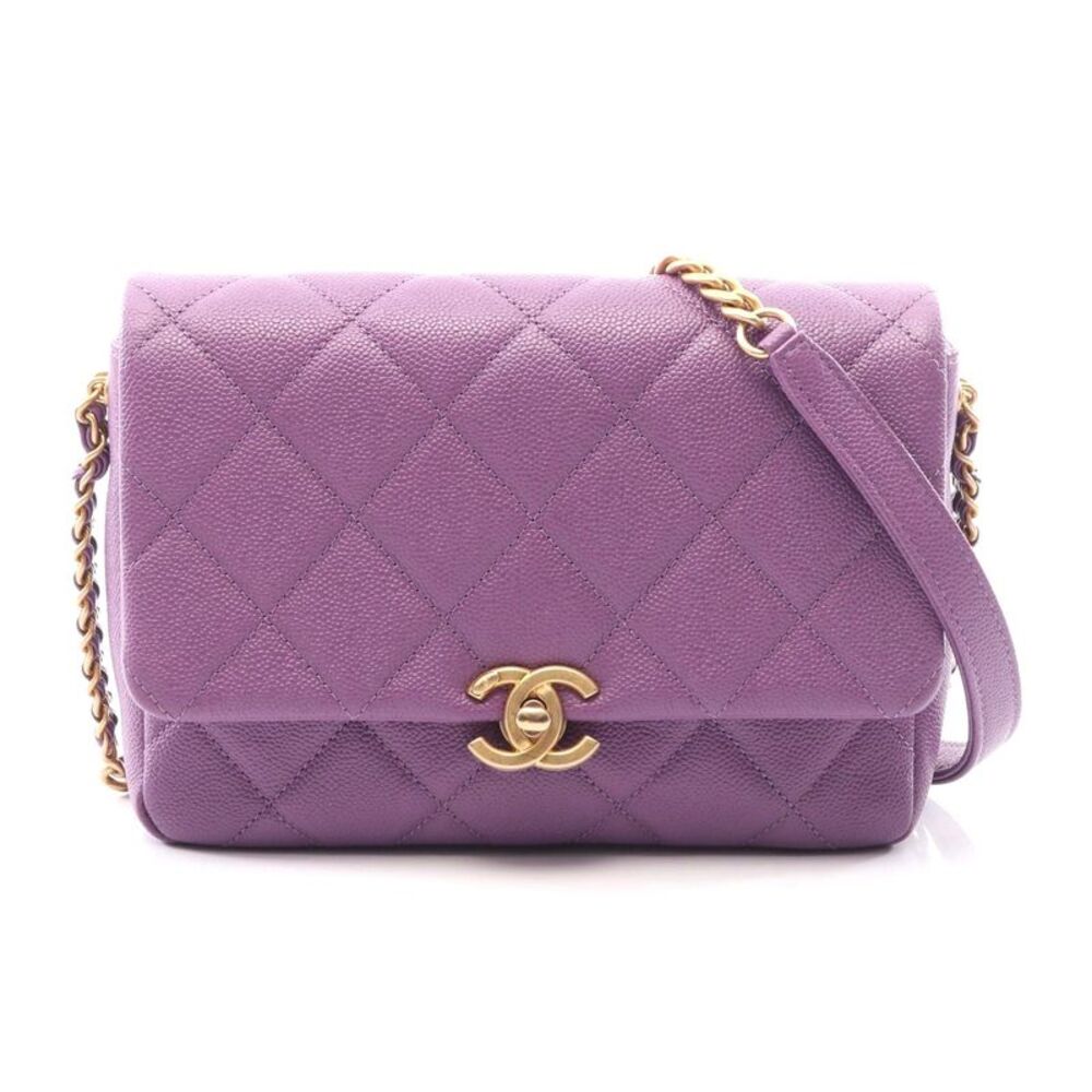 Chanel Caviar Skin Small Flap Shoulder Bag